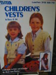 Leisure Arts Children's Vests #312