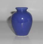 Vintage Mccoy Pottery Matte Cobalt Mini Oil Jar