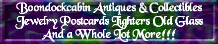 Boondockcabin Antiques and Collectibles